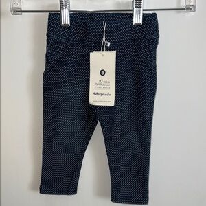 Tutto Piccolo Navy Polka Dot Baby Pants